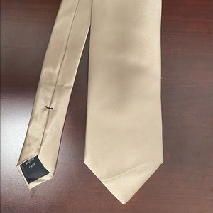 Calvin Klein Tan Silk Tie